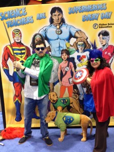 Science teachers (RJ and Angelica) are super Heroes!
